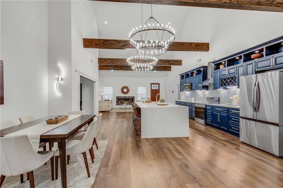 Furnished interior view inside a new home in , Atlanta (Image 40). Furnished interior view inside a new home in , Atlanta (Image 40).