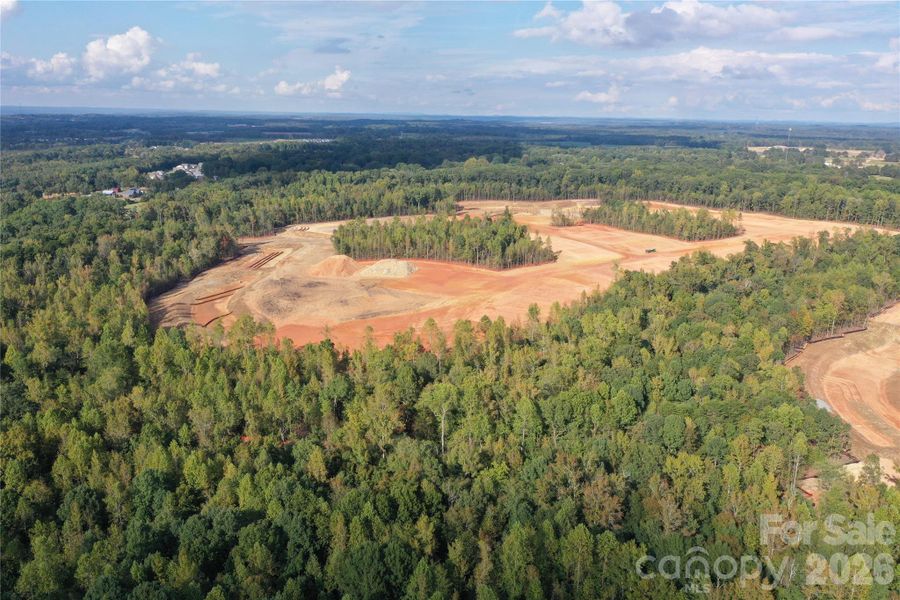 Sky view of community