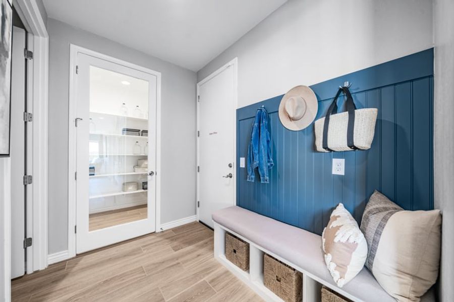 Furnished interior view inside a new home in Meridian, San Tan Valley (Image 23).