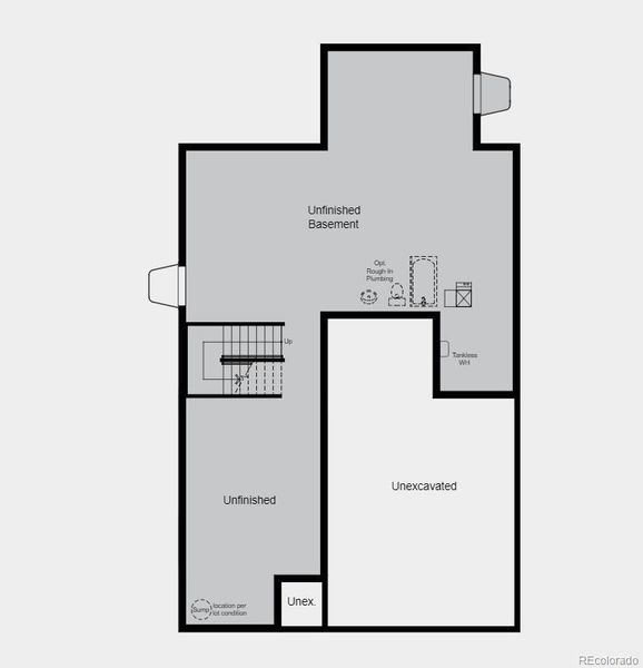 Structural options added include: 12 x 8 sliding glass doors to patio, unfinished basement, glass doors at study, bedroom 4 in lieu of loft.