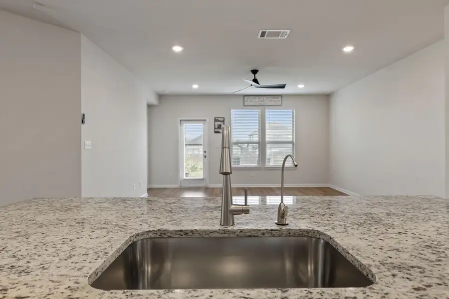 Furnished interior view inside a new home in The Ridge at Trinity Ranch, Elgin (Image 6). Furnished interior view inside a new home in The Ridge at Trinity Ranch, Elgin (Image 6).
