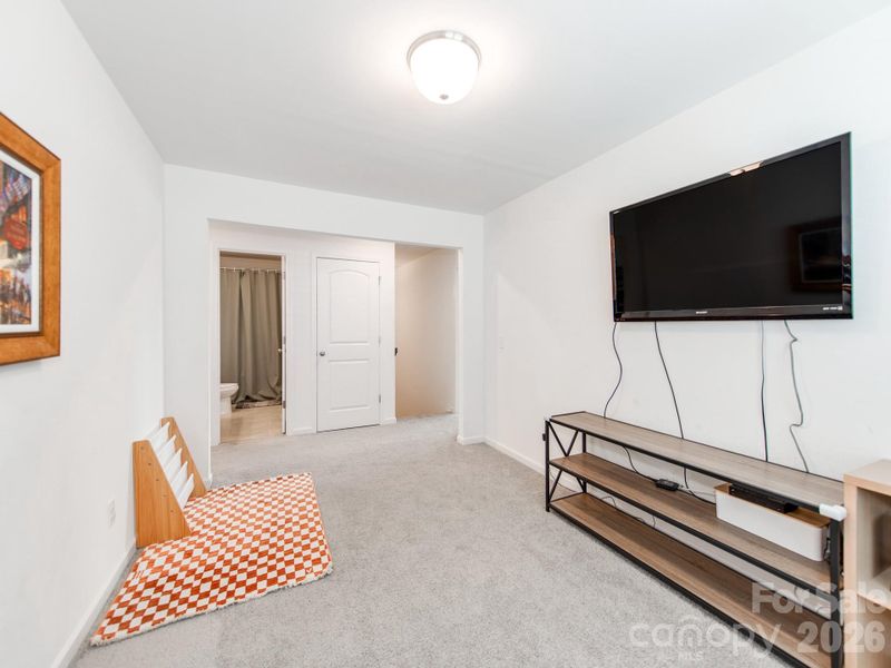 Furnished interior view inside a new home in Sutter's Mill II, Troutman (Image 8).