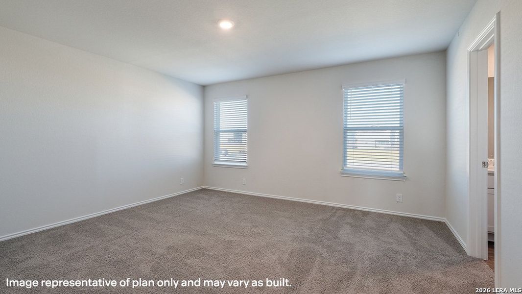 Spacious, unfurnished interior of a new home in Solana Ridge, San Antonio (Image 12). Spacious, unfurnished interior of a new home in Solana Ridge, San Antonio (Image 12).