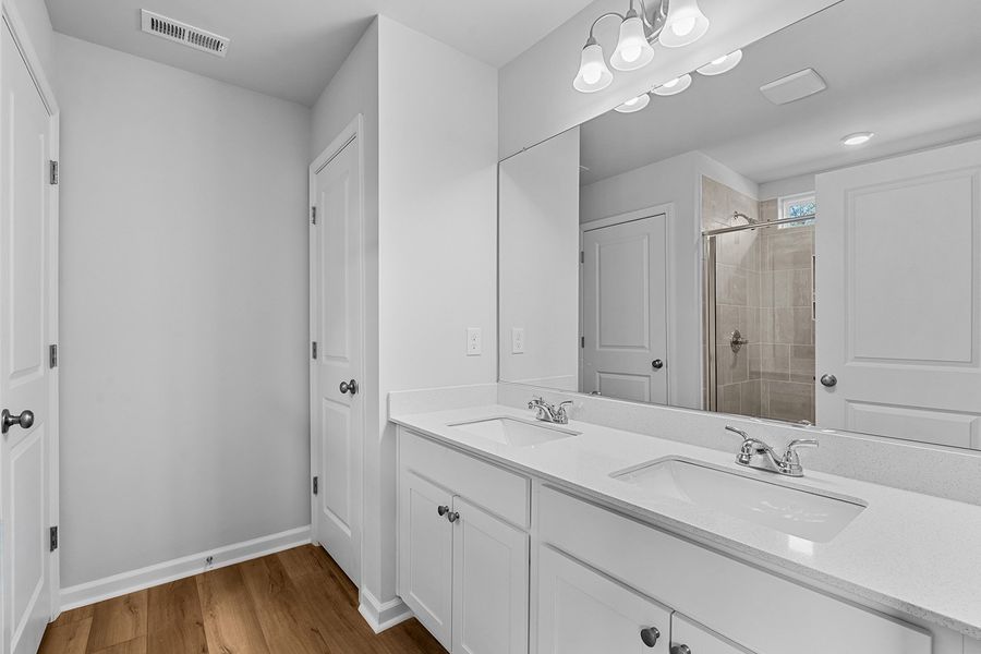 Furnished interior view inside a new home in Hanes Lake, Winston-Salem (Image 12).
