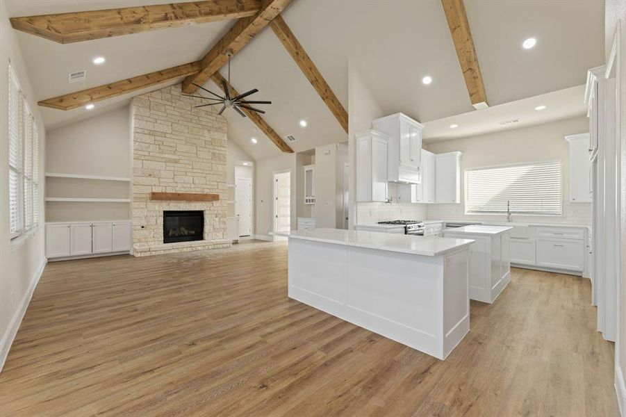 Furnished interior view inside a new home in , Godley (Image 7). Furnished interior view inside a new home in , Godley (Image 7).