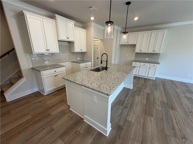 Furnished interior view inside a new home in Millstone at Mundy Mill, Gainesville (Image 6).