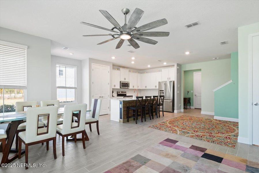 Furnished interior view inside a new home in , St. Augustine (Image 18). Furnished interior view inside a new home in , St. Augustine (Image 18).