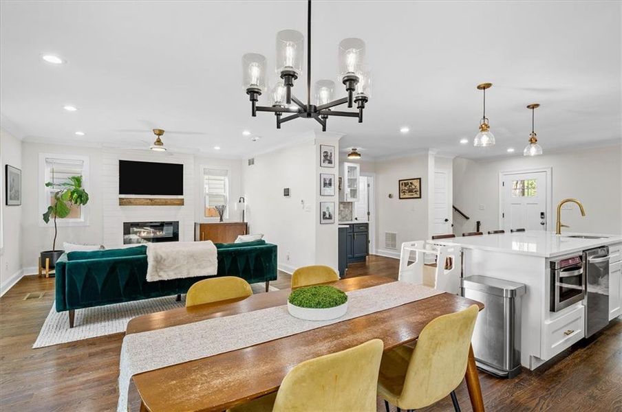 Furnished interior view inside a new home in , Scottdale (Image 8).