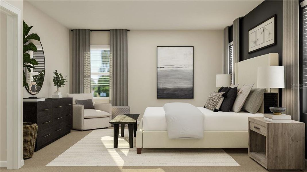 Furnished interior view inside a new home in Bridgewalk: Estate Collection, St. Cloud (Image 28). Furnished interior view inside a new home in Bridgewalk: Estate Collection, St. Cloud (Image 28).