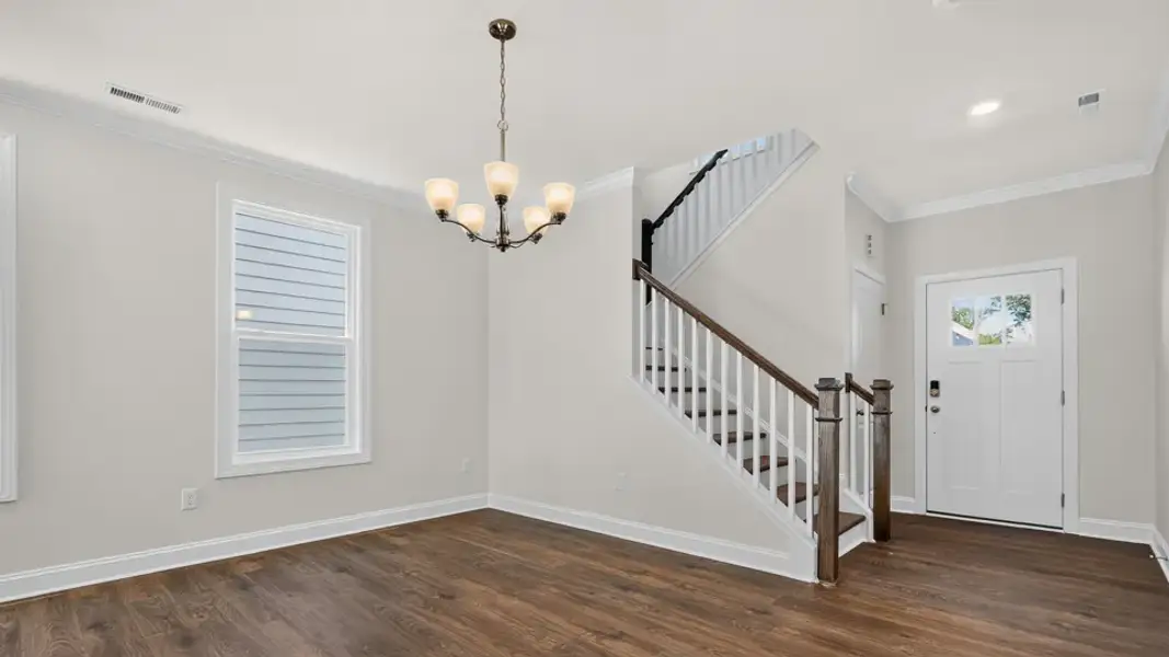Spacious, unfurnished interior of a new home in Madden West, Fuquay Varina (Image 12).