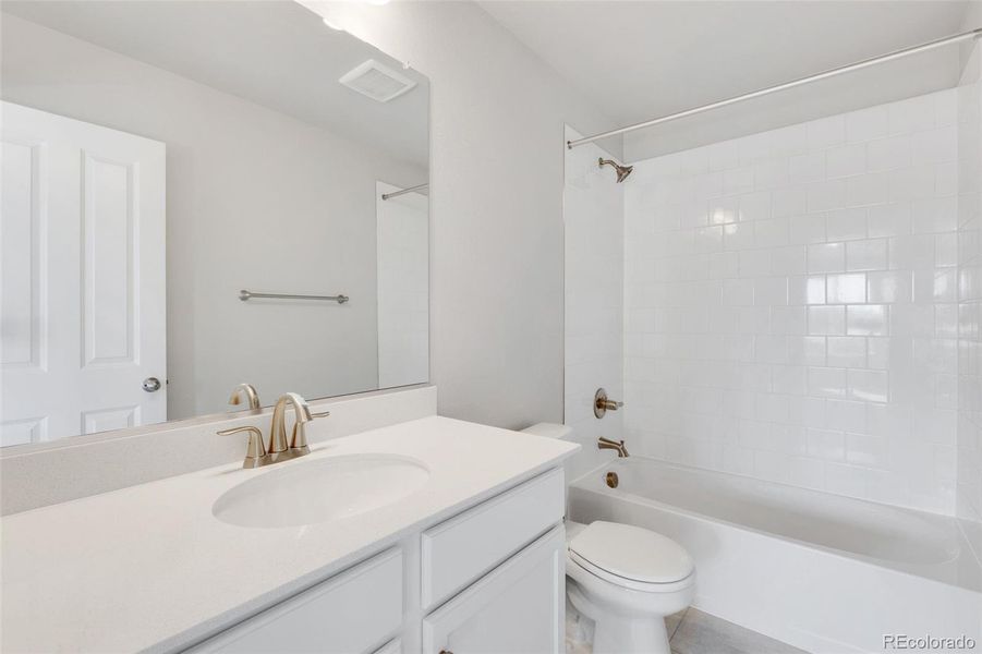 Furnished interior view inside a new home in Cherry Meadows, Brighton (Image 12).