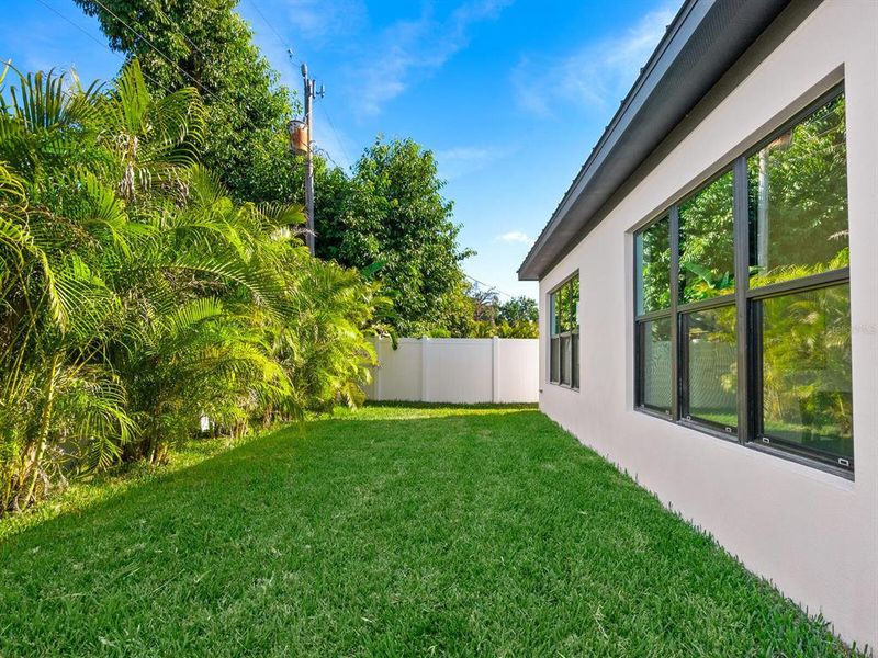 Exterior details and patio area of a home in , Sarasota (Image 31).