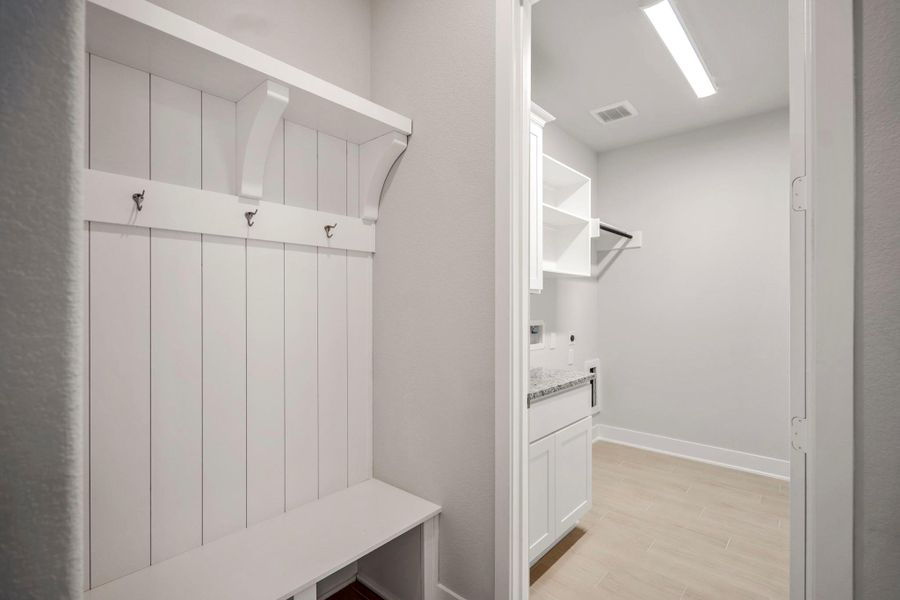 Furnished interior view inside a new home in ARTAVIA 55' Lots, Conroe (Image 20).