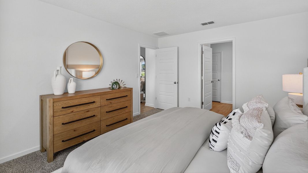 Representative furnished interior of a home built from the CALI by D.R. Horton in Copes Landing, Jacksonville (Image 17).
