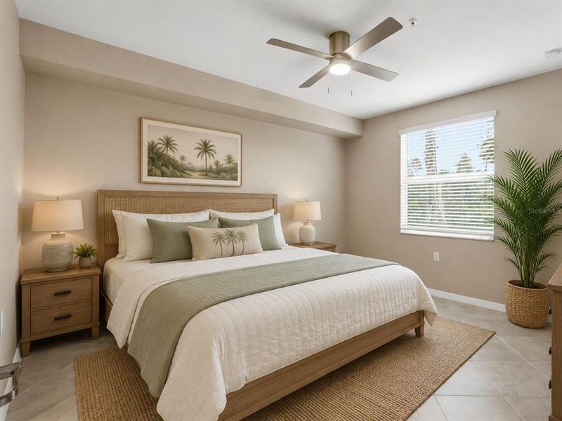 Furnished interior view inside a new home in , Punta Gorda (Image 18).