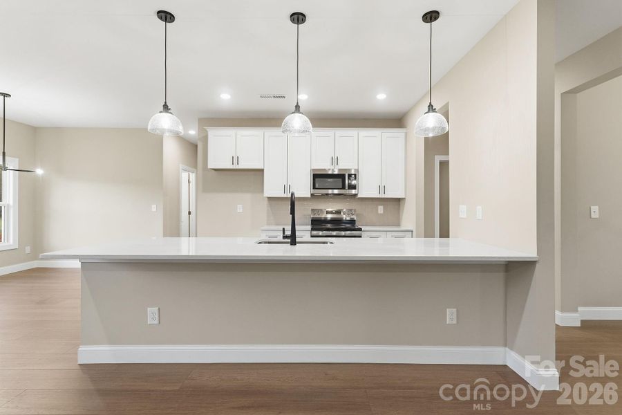 Furnished interior view inside a new home in , Troutman (Image 5).