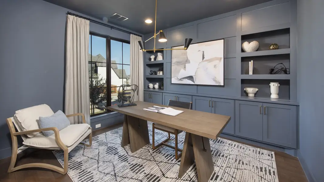 Representative furnished interior of a home built from the 4199W by Perry Homes in The Woodlands Hills 75', Willis (Image 3). Representative furnished interior of a home built from the 4199W by Perry Homes in The Woodlands Hills 75', Willis (Image 3).