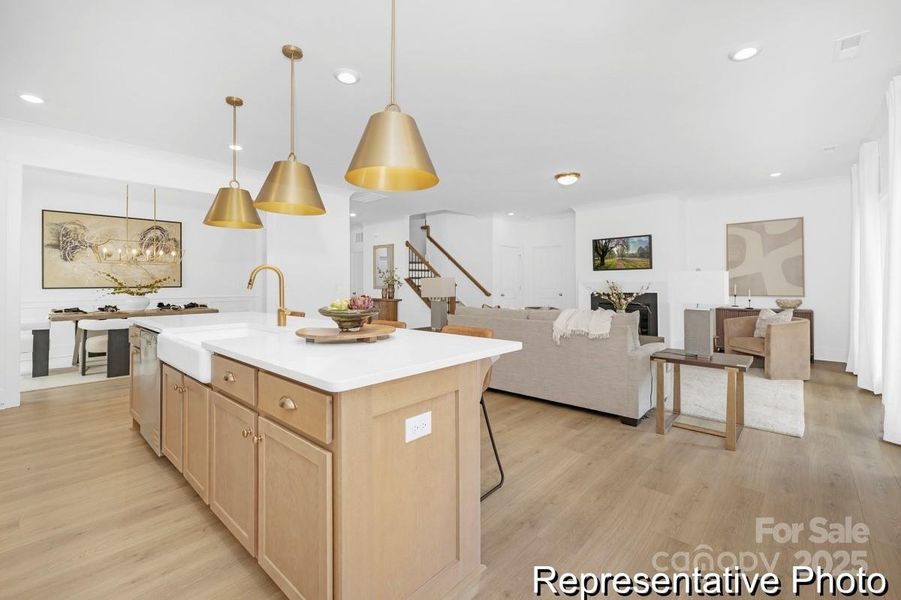 Furnished interior view inside a new home in Whispering Hills, Locust (Image 13).