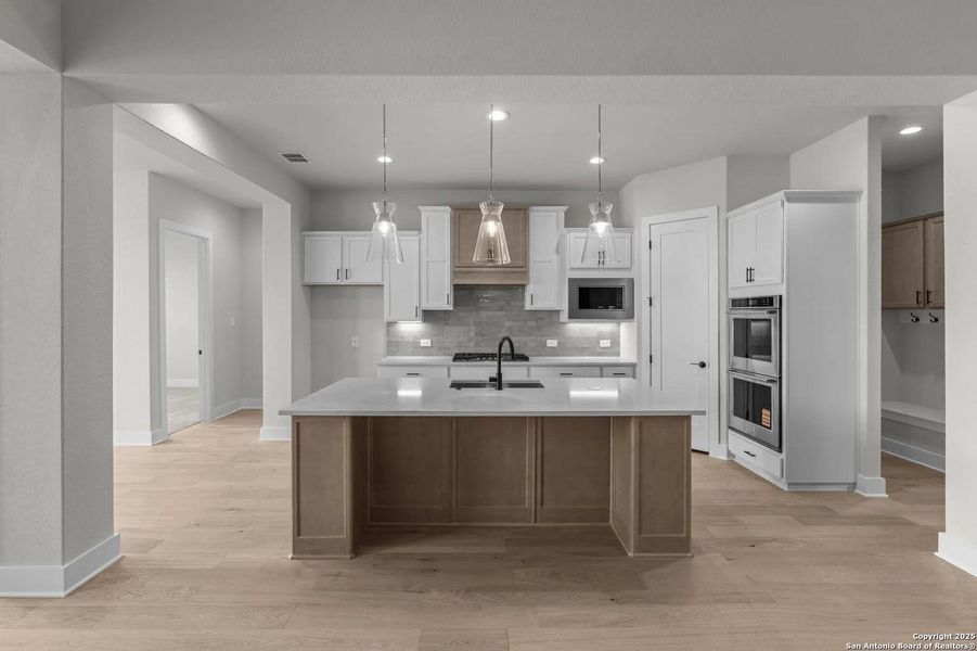 Furnished interior view inside a new home in Esperanza - 70', Boerne (Image 7).