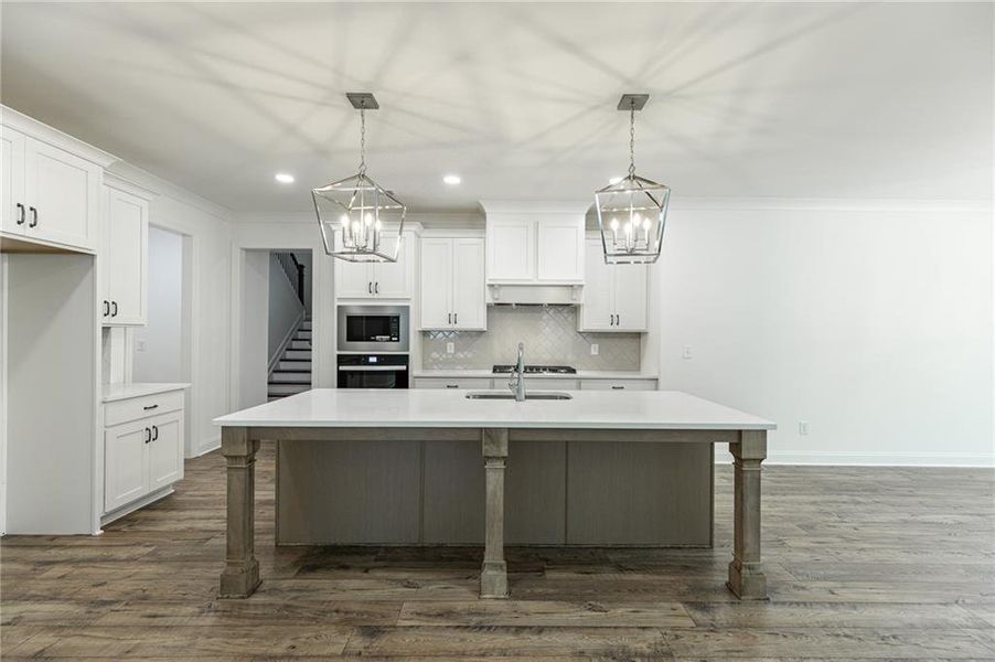 Furnished interior view inside a new home in , Winder (Image 16).