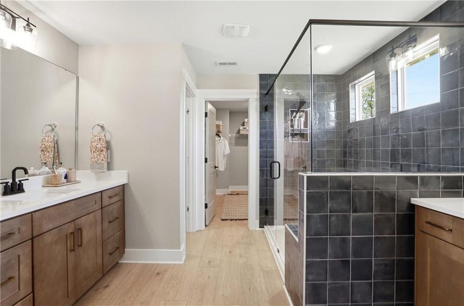 Furnished interior view inside a new home in Marble Tree, Ball Ground (Image 17).