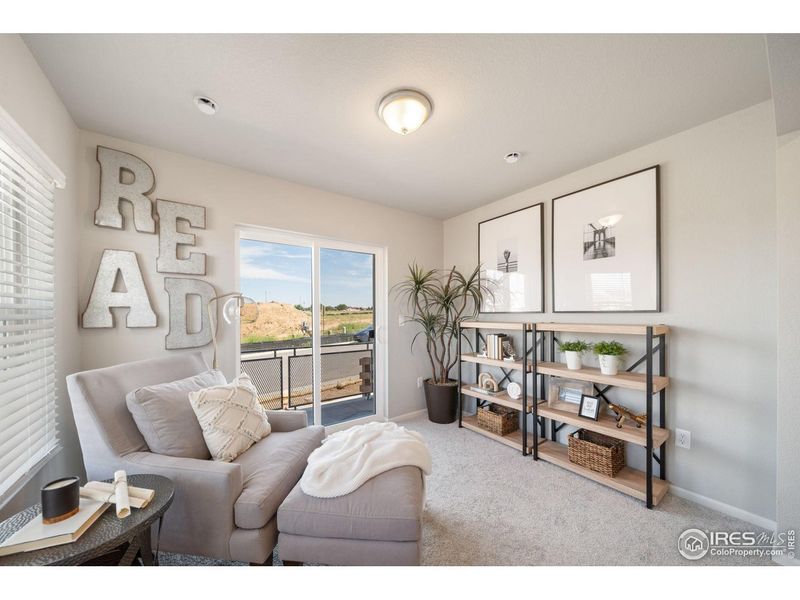 Furnished interior view inside a new home in , Johnstown (Image 25).