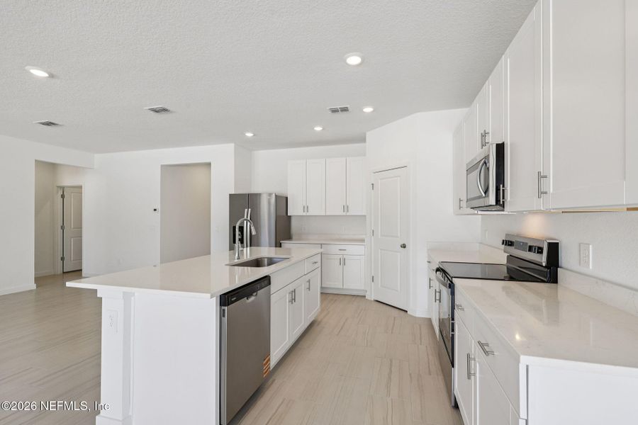 Furnished interior view inside a new home in Cypress Meadows - Signature Series, Jacksonville (Image 11).