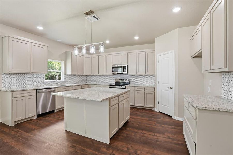 Furnished interior view inside a new home in , Cleburne (Image 7). Furnished interior view inside a new home in , Cleburne (Image 7).