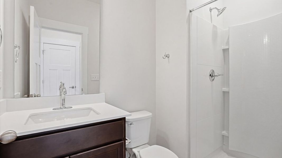 Furnished interior view inside a new home in Clarke Townes, Anderson (Image 26). Furnished interior view inside a new home in Clarke Townes, Anderson (Image 26).
