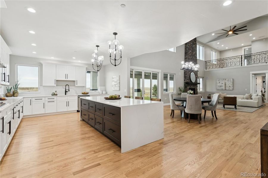 Furnished interior view inside a new home in , Hudson (Image 13).