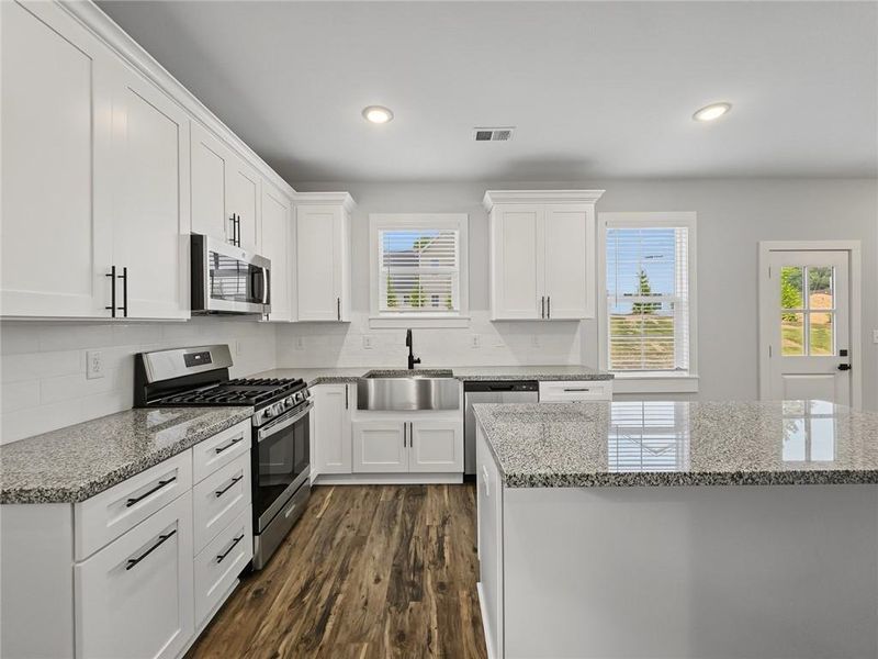 Furnished interior view inside a new home in , Austell (Image 9).