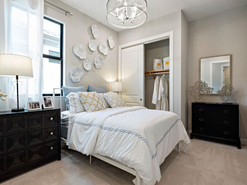 Furnished interior view inside a new home in PGA Village Verano, Port St. Lucie (Image 6).