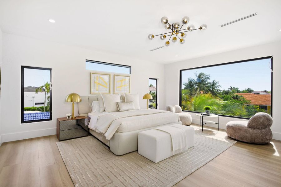 Furnished interior view inside a new home in , Boca Raton (Image 62). Furnished interior view inside a new home in , Boca Raton (Image 62).