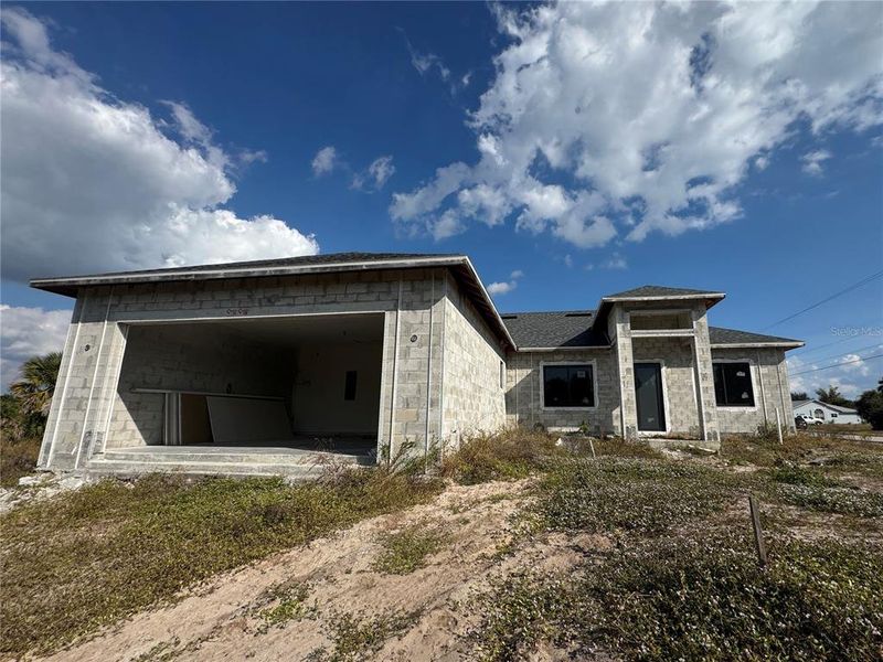 In-progress construction of a new home in , Port Charlotte, FL (Image 13).