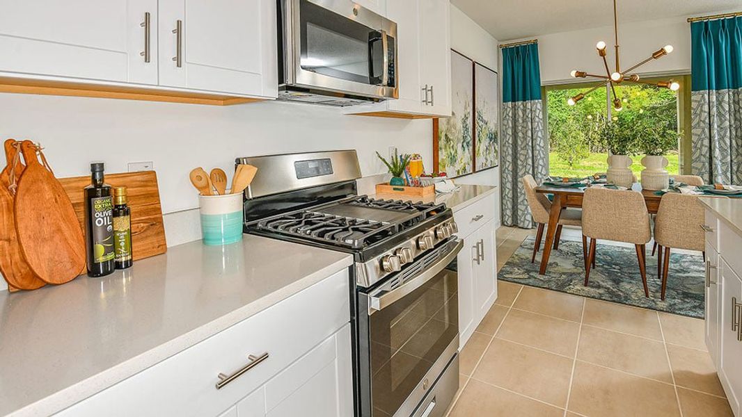 Furnished interior view inside a new home in Coasterra Community Group Page, Palmetto (Image 9).