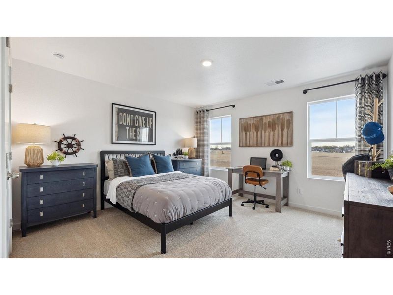Furnished interior view inside a new home in Lakeside Canyon, Mead (Image 13).