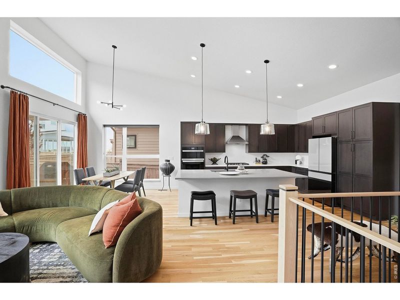 Furnished interior view inside a new home in West Grange, Longmont (Image 15).
