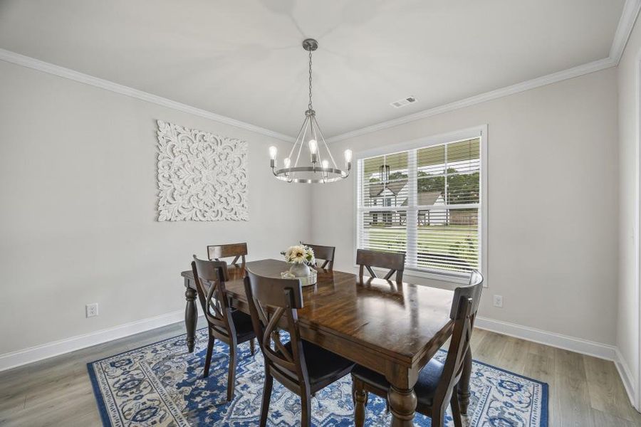 Furnished interior view inside a new home in , Winder (Image 52).