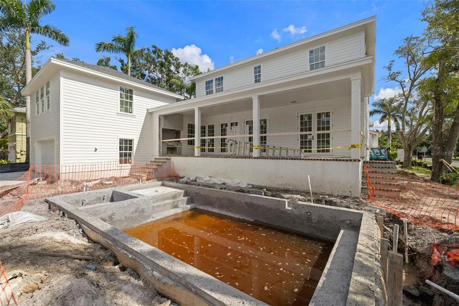 Front exterior of a new home in , St. Petersburg, FL, highlighting curb appeal (Image 33).