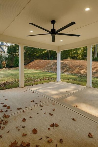 Exterior details and patio area of a home in , Marietta (Image 4).