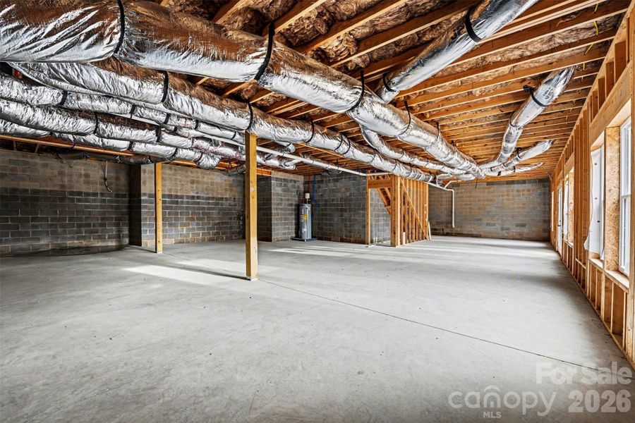 In-progress construction of a new home in , Claremont, NC (Image 19).