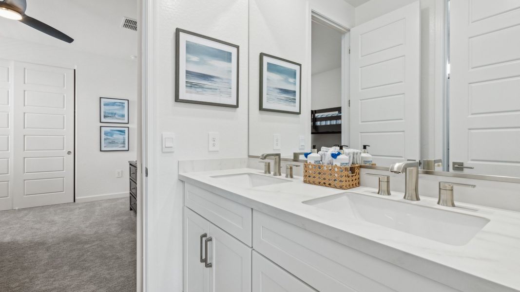 Furnished interior view inside a new home in Prada, Phoenix (Image 49).