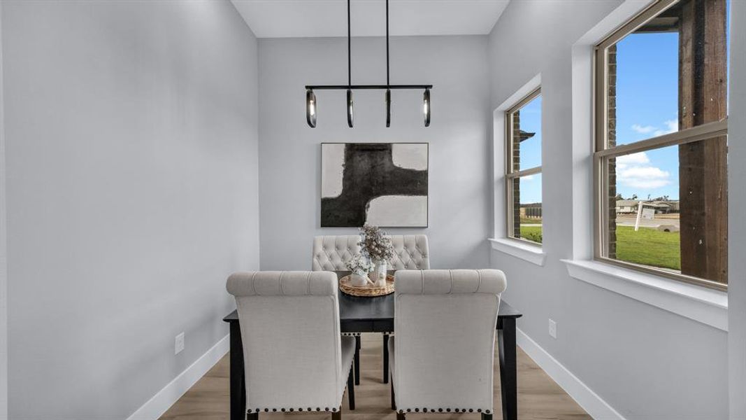 Furnished interior view inside a new home in , Weatherford (Image 3).