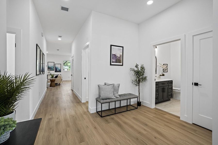 Furnished interior view inside a new home in , Vero Beach (Image 31).