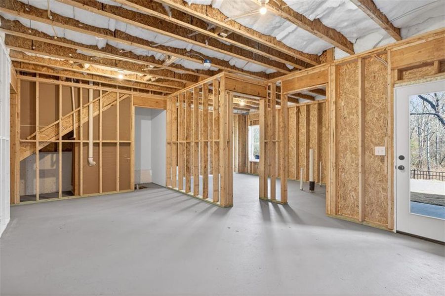 In-progress construction of a new home in Sanders Park, Austell, GA (Image 41).