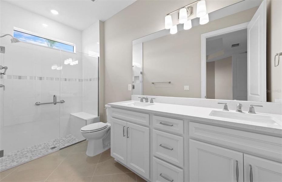 Furnished interior view inside a new home in BeachWalk by Manasota Key, Englewood (Image 8).