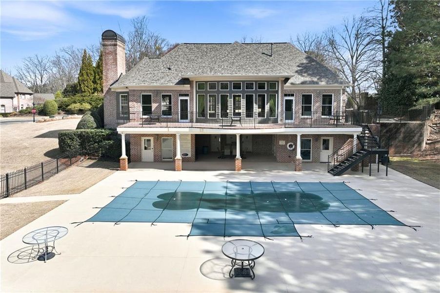 Exterior details and patio area of a home in , Gainesville (Image 29). Exterior details and patio area of a home in , Gainesville (Image 29).
