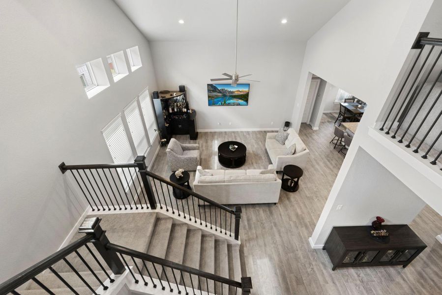 Furnished interior view inside a new home in Edgewood Village, Houston (Image 43). Furnished interior view inside a new home in Edgewood Village, Houston (Image 43).