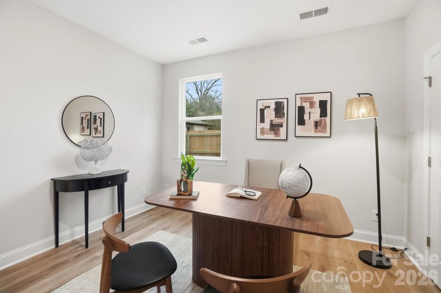 Furnished interior view inside a new home in , Charlotte (Image 31). Furnished interior view inside a new home in , Charlotte (Image 31).