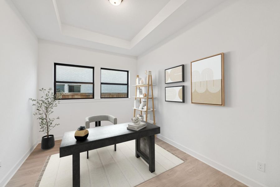 Virtually staged to give you the visual you need to see furniture placement and how the home can live.